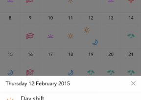 Quarts de travail pour iOS - un calendrier qui est utile à ceux qui travaillent en équipe