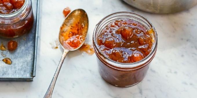 Recette pour la confiture de groseille au gingembre