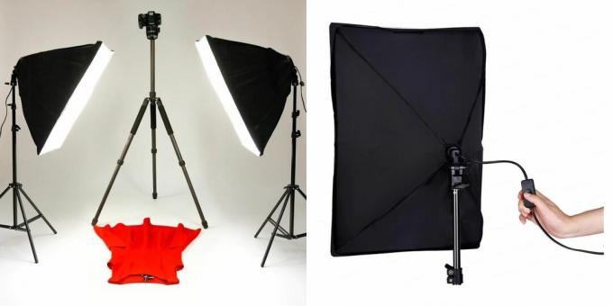 Softbox trépied