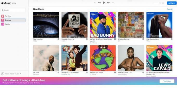 Nouvelles technologies: sortir la version web d'Apple Musique 