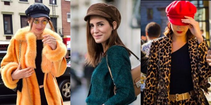 articles de mode en 2018: Caps Baker Boy Hat