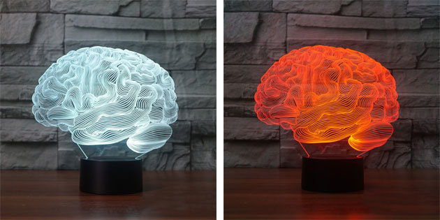 Lampe « cerveau »