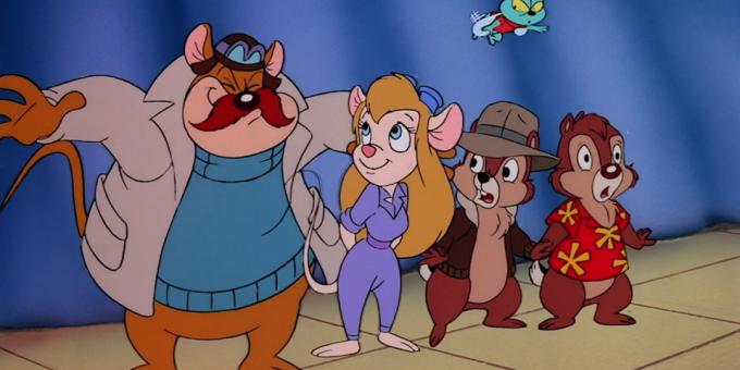 Série animée des années 90: "Chip and Dale Rush to the Rescue"