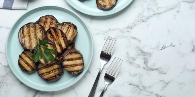 Aubergines grillées au vinaigre balsamique