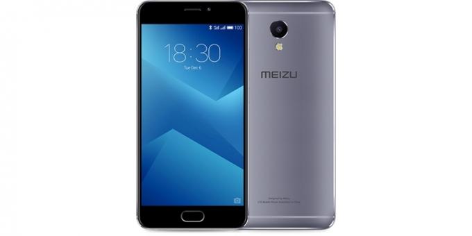 smartphones Meizu: Meizu M5 Remarque