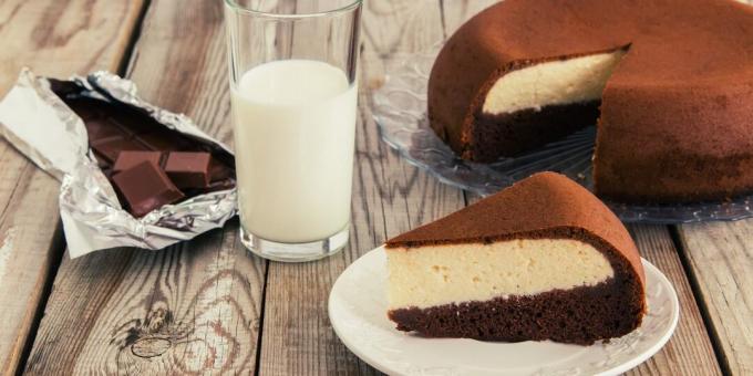 Gâteau au fromage royal au chocolat