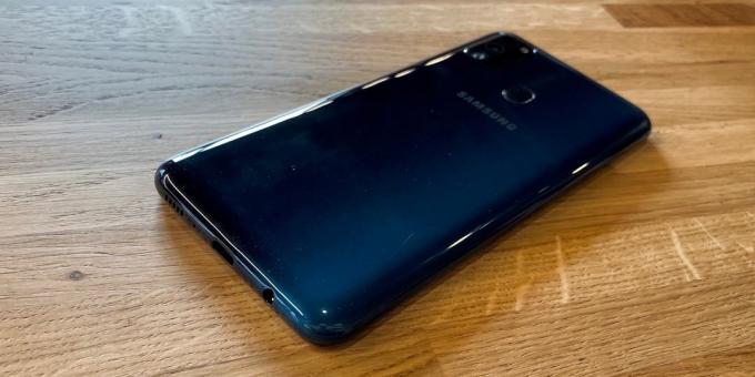 Samsung Galaxy M30S: panneau arrière