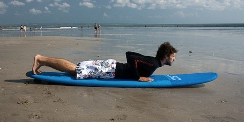 comment apprendre à surfer: planche
