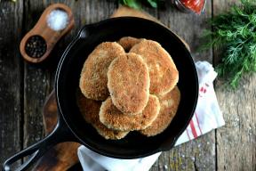 Escalopes de colin au fromage