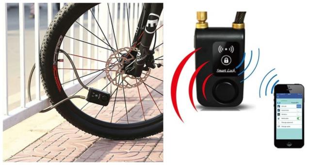 Gadgets pour les vélos: serrure anti-vol