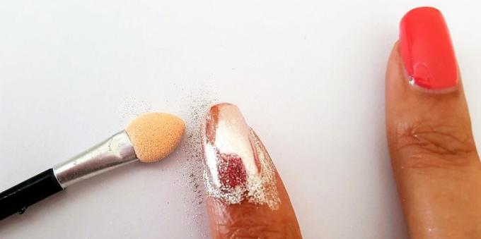 comment faire du vernis à ongles: ombres minérales