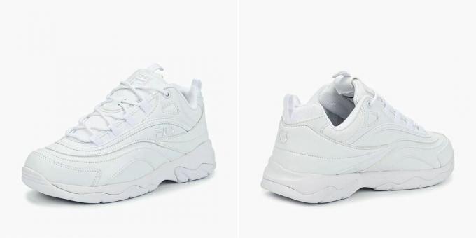 baskets blanches: Fila Ray