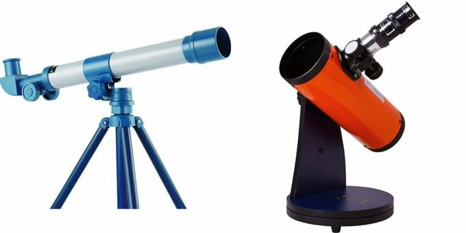 Cadeaux pour un garçon de 5 ans pour son anniversaire: télescope