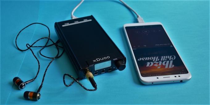 xDuoo XD-05: se connecter à votre smartphone