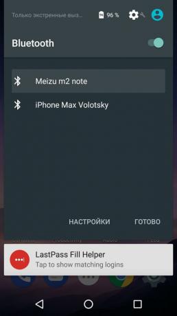 Comment distribuer l'Internet à partir de votre téléphone Android: Connexion du Nexus 5 au Meizu M2 Note sur Bluetooth