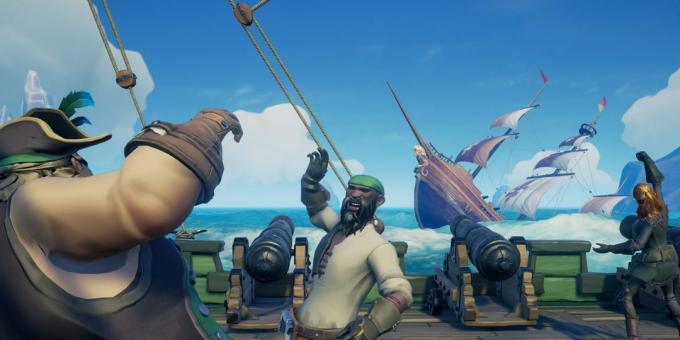 Xbox One à la place de la PlayStation 4: Sea of ​​Thieves