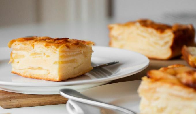 tarte aux pommes invisible