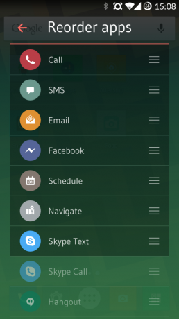 Organiser les applications pour Android drupe