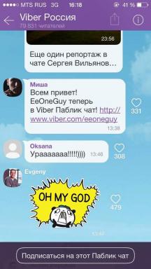 New Viber obzavolsya chats publics et se transforme en un réseau social à part entière,