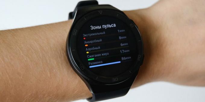 Huawei Watch GT 2e: Enregistrements d'activités